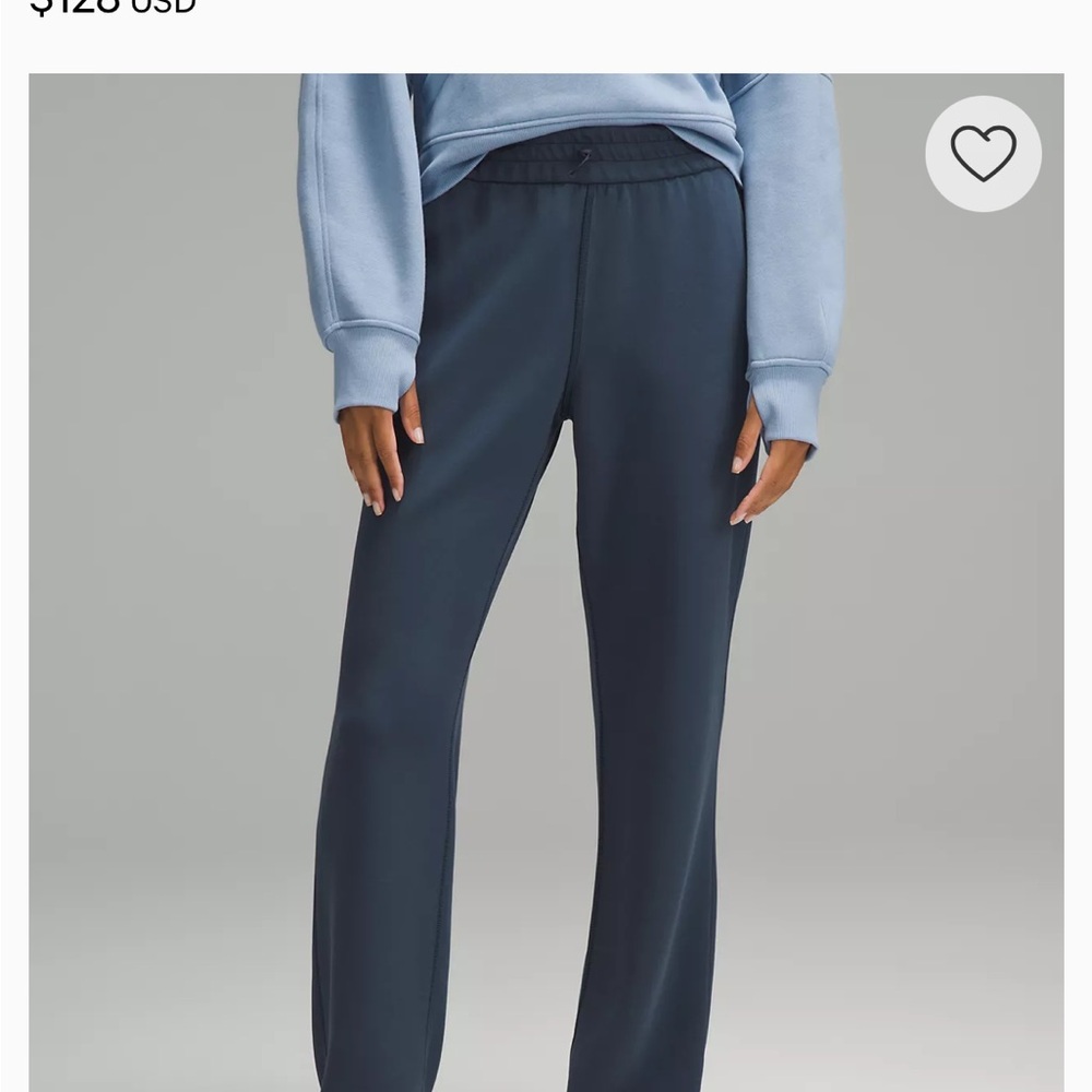 Lululemon Softstreme pants Navy 4
